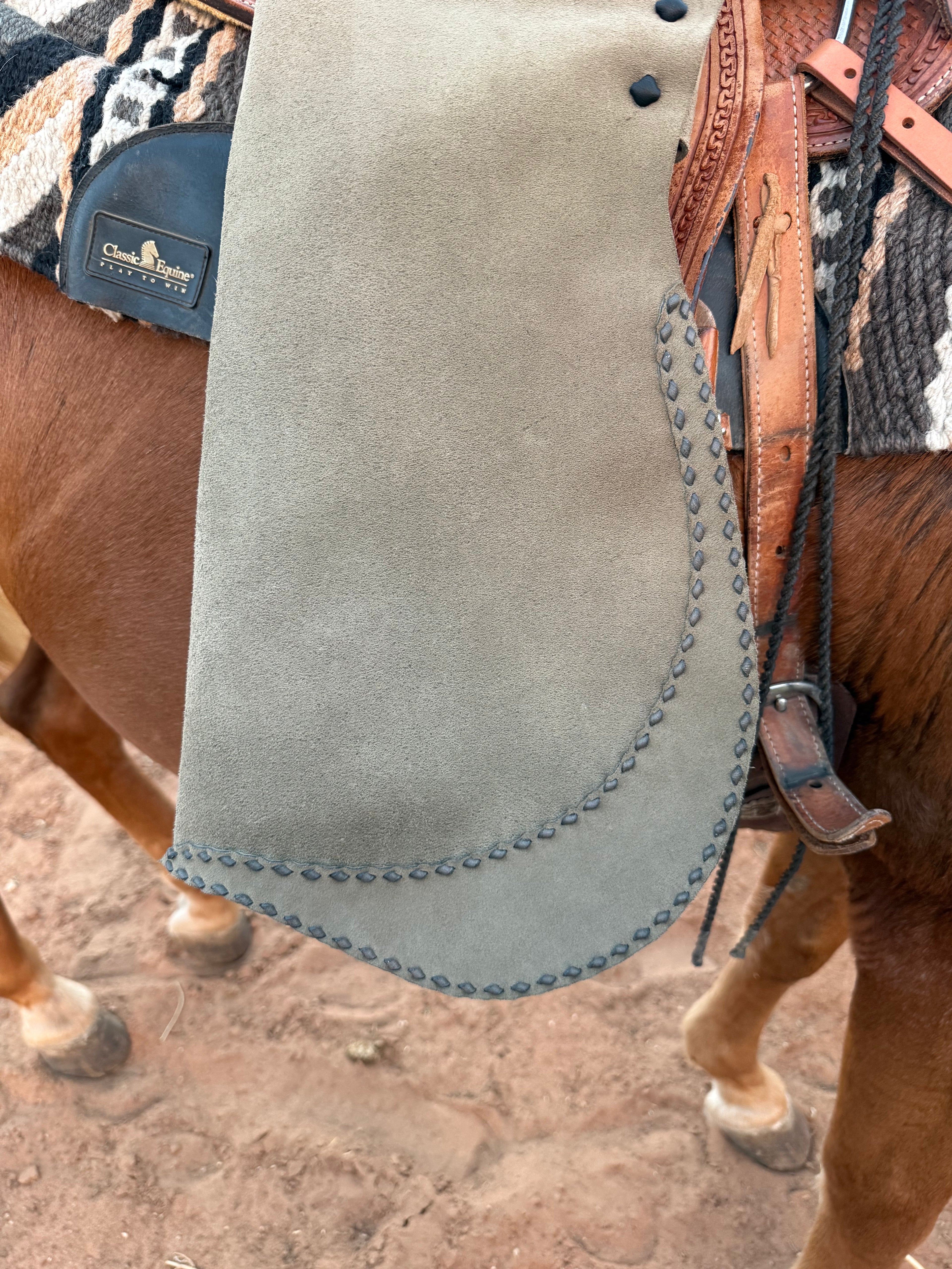 Kids Leather Leggins