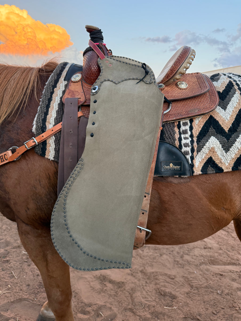 Kids Leather Leggins