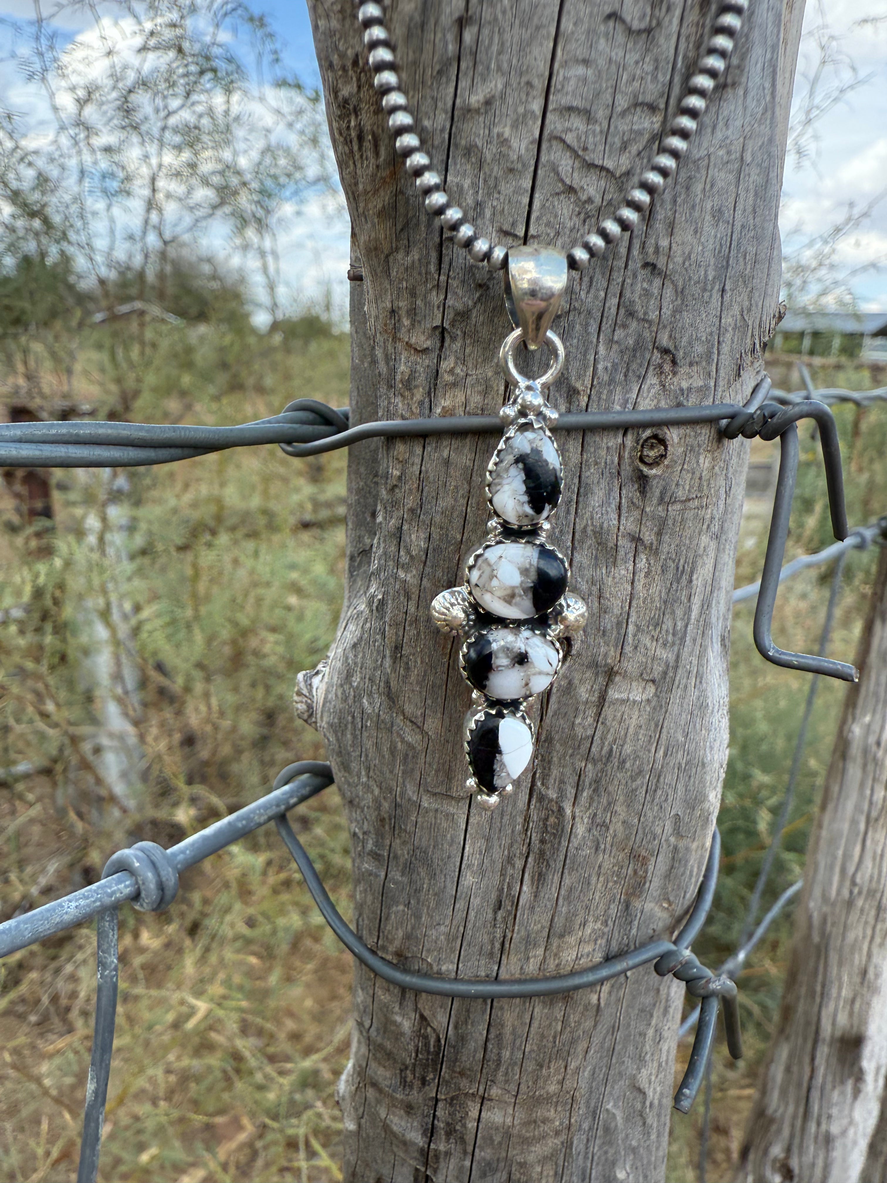 White Buffalo Pendant
