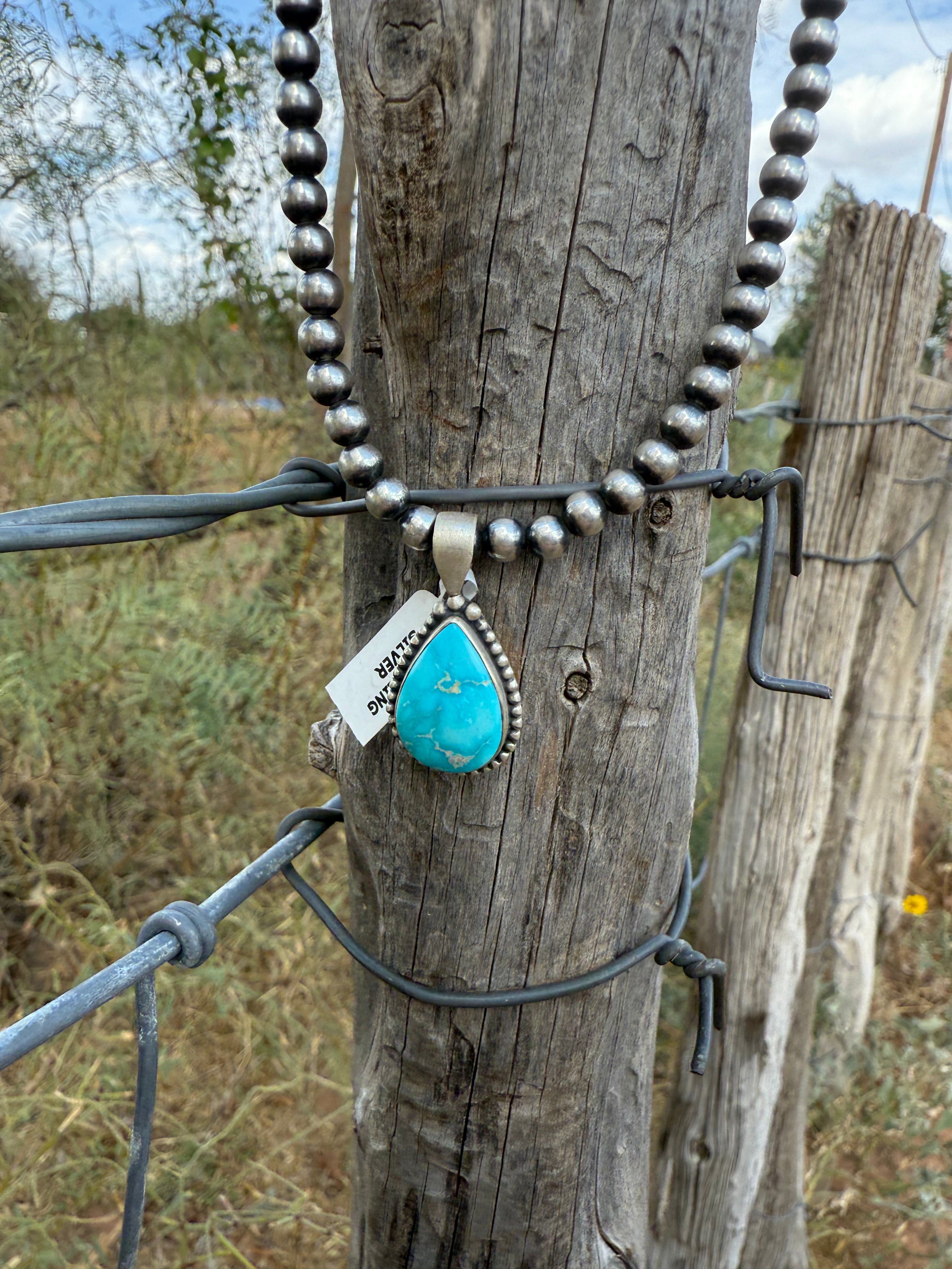 Blue Ridge Turquoise Pendant