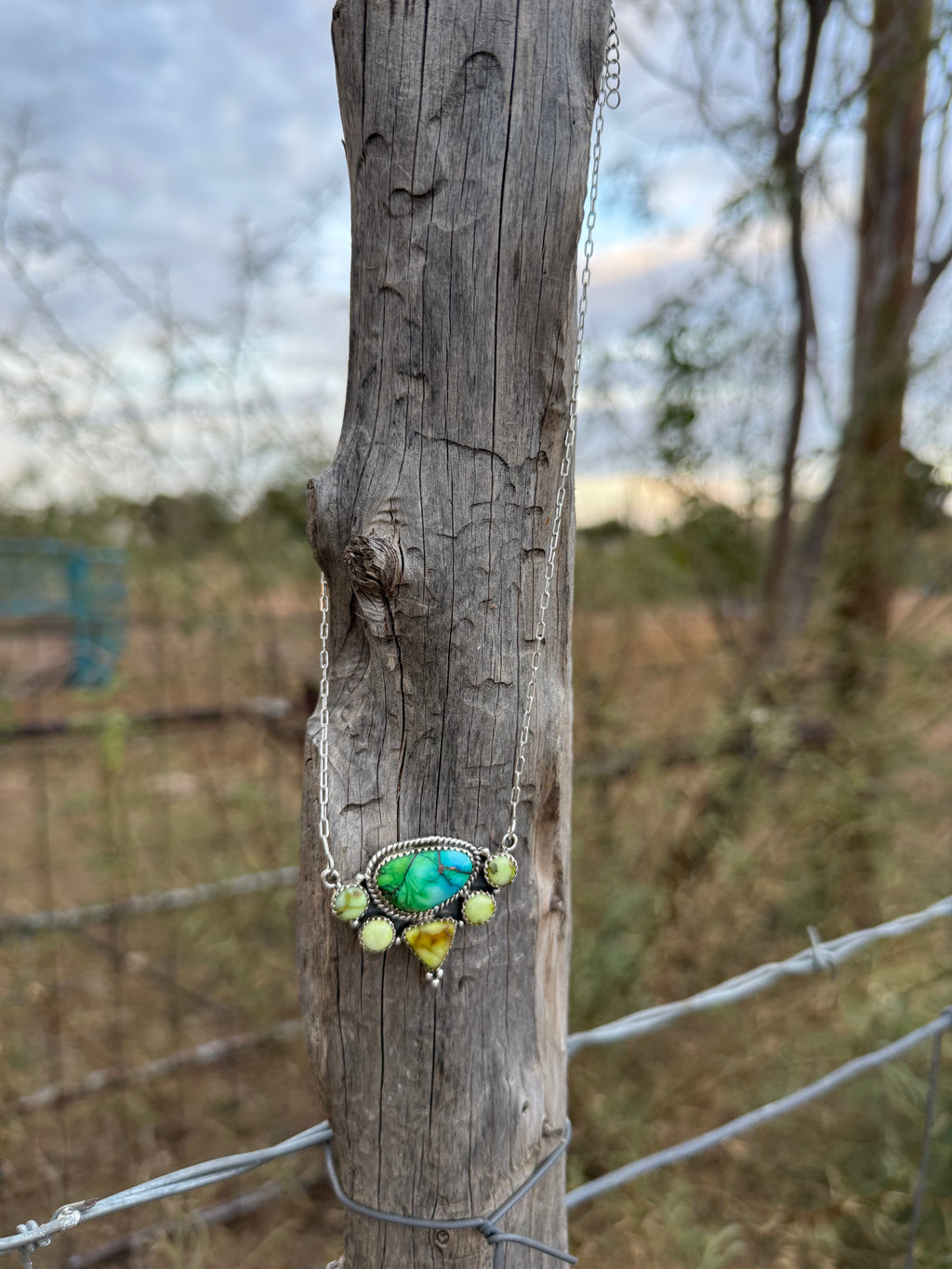 Turquoise and Jasper Necklace