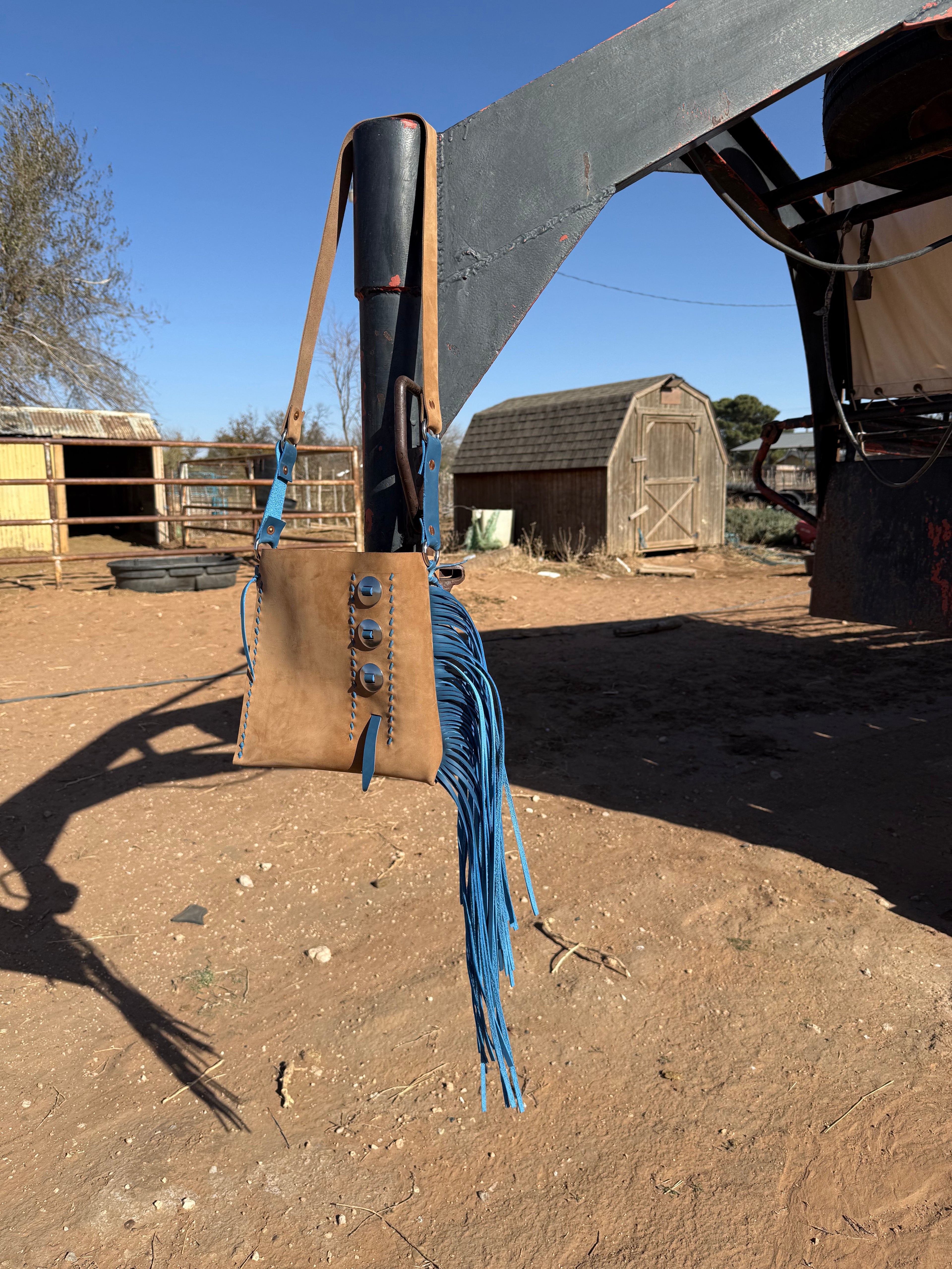 The Sierra- Tan and Blue