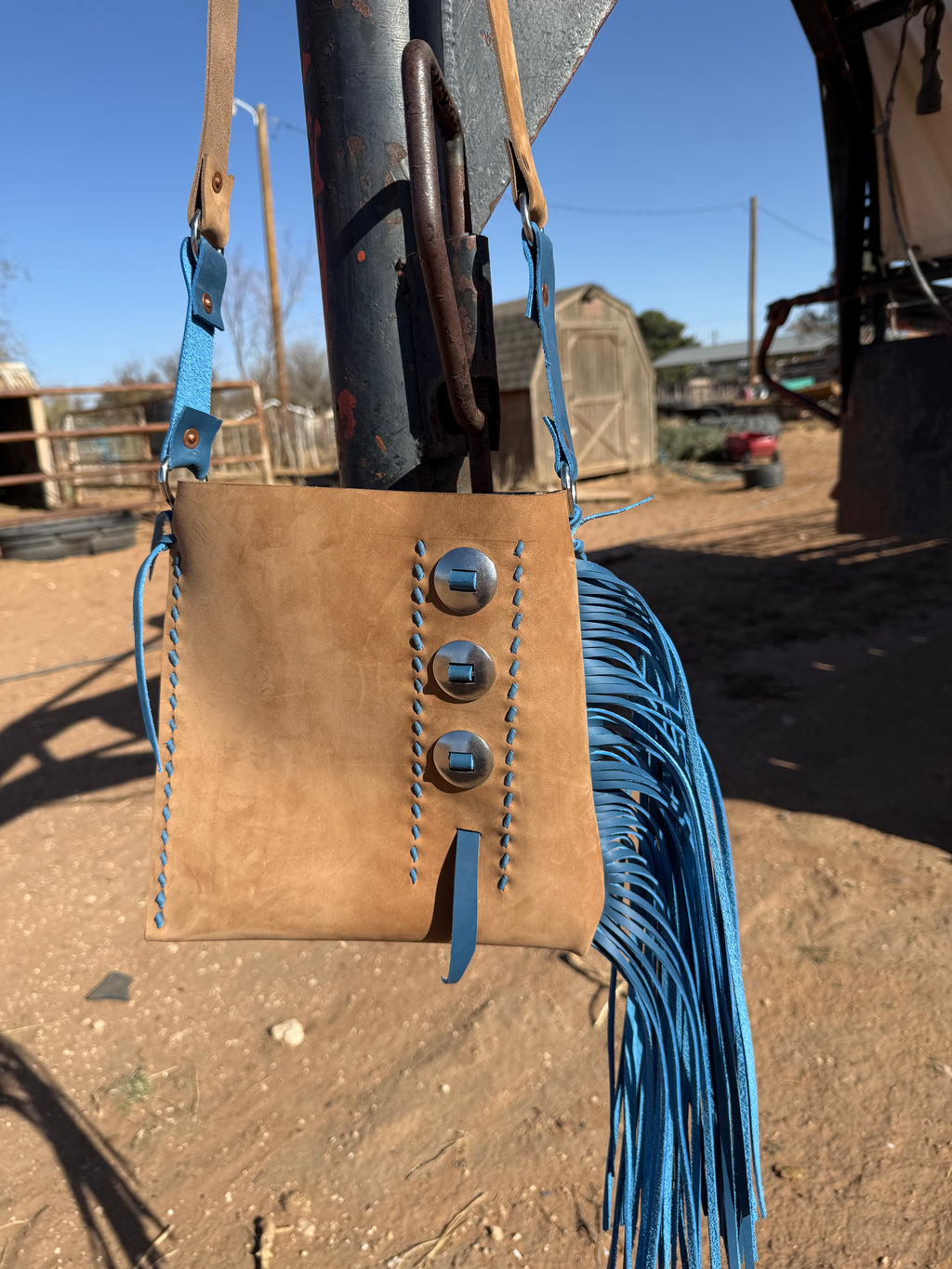 The Sierra- Tan and Blue