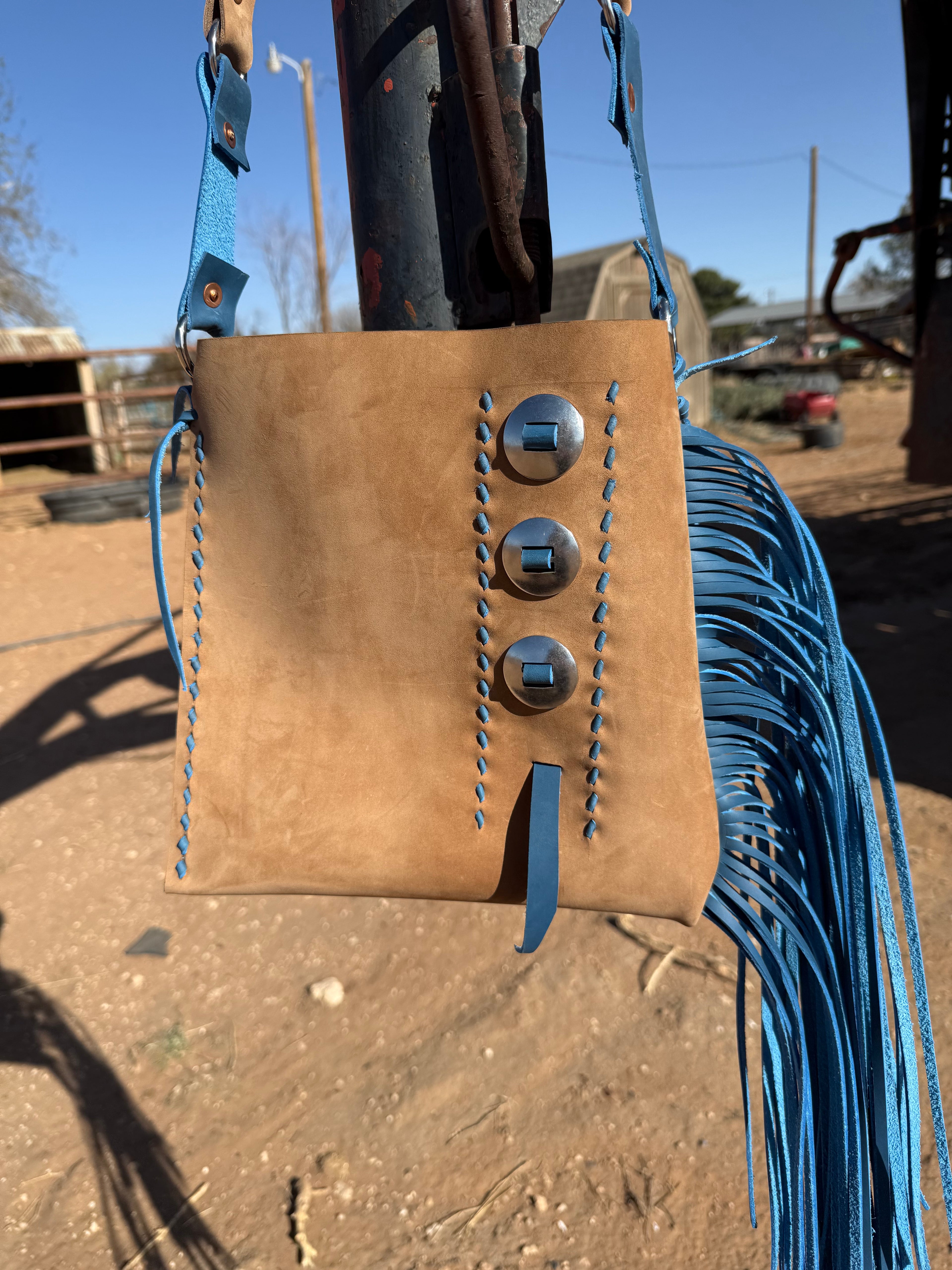 The Sierra- Tan and Blue