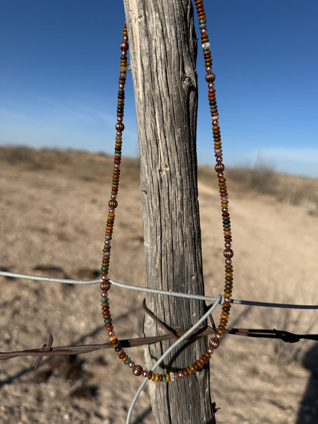 Jasper & Copper Necklace