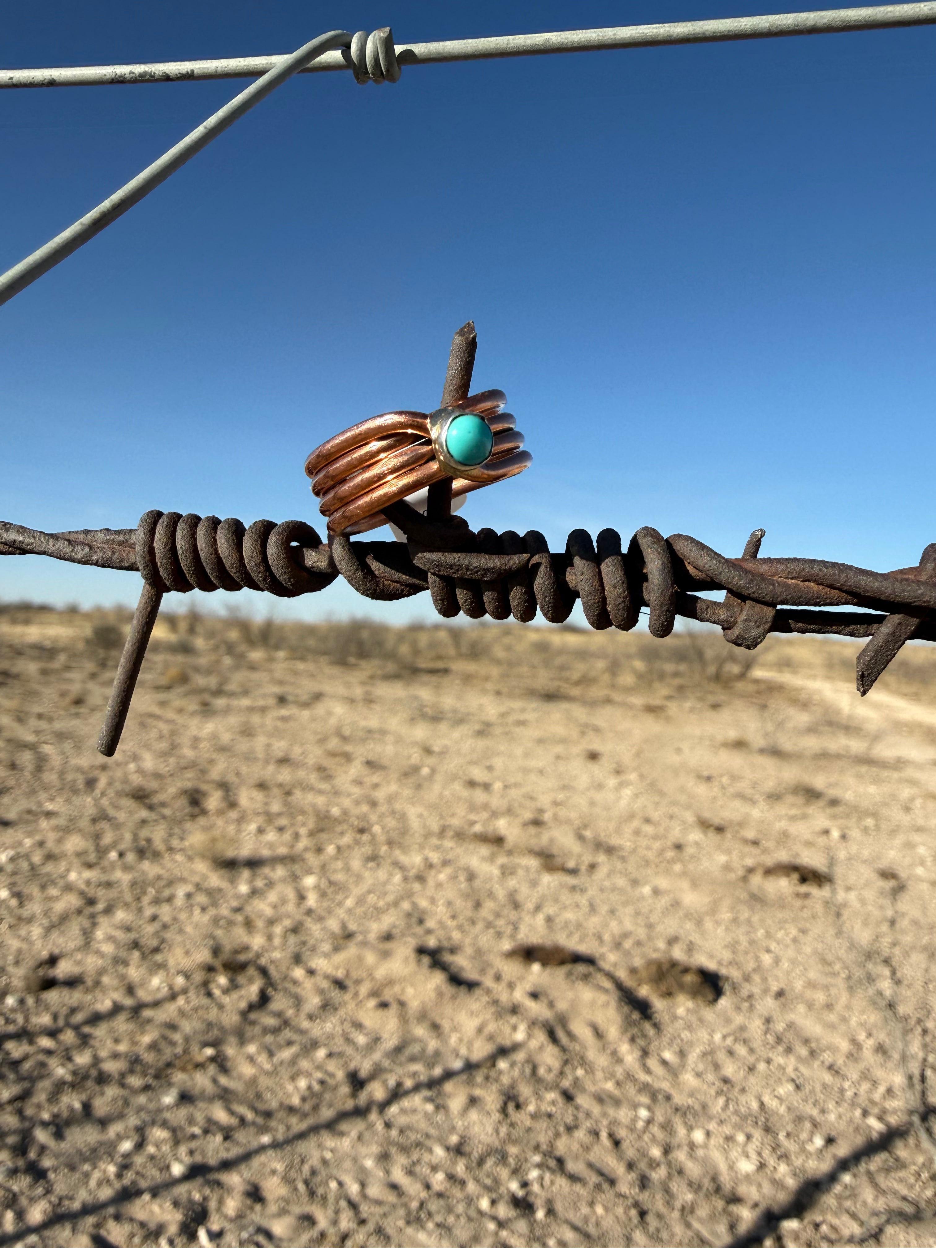 Copper & Turquoise Ring