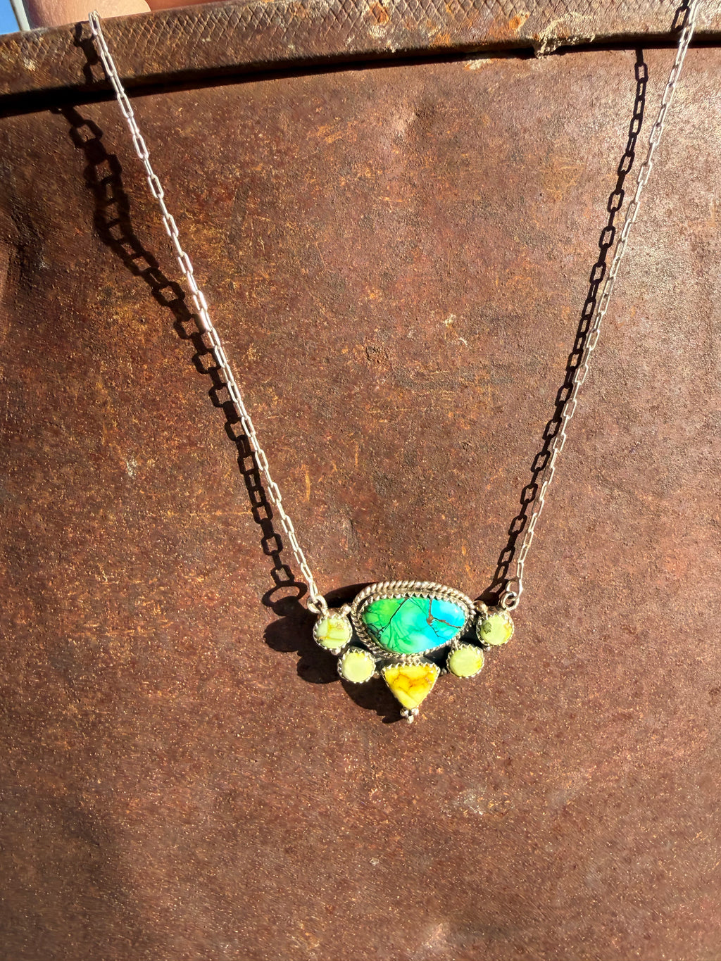 Turquoise and Jasper Necklace
