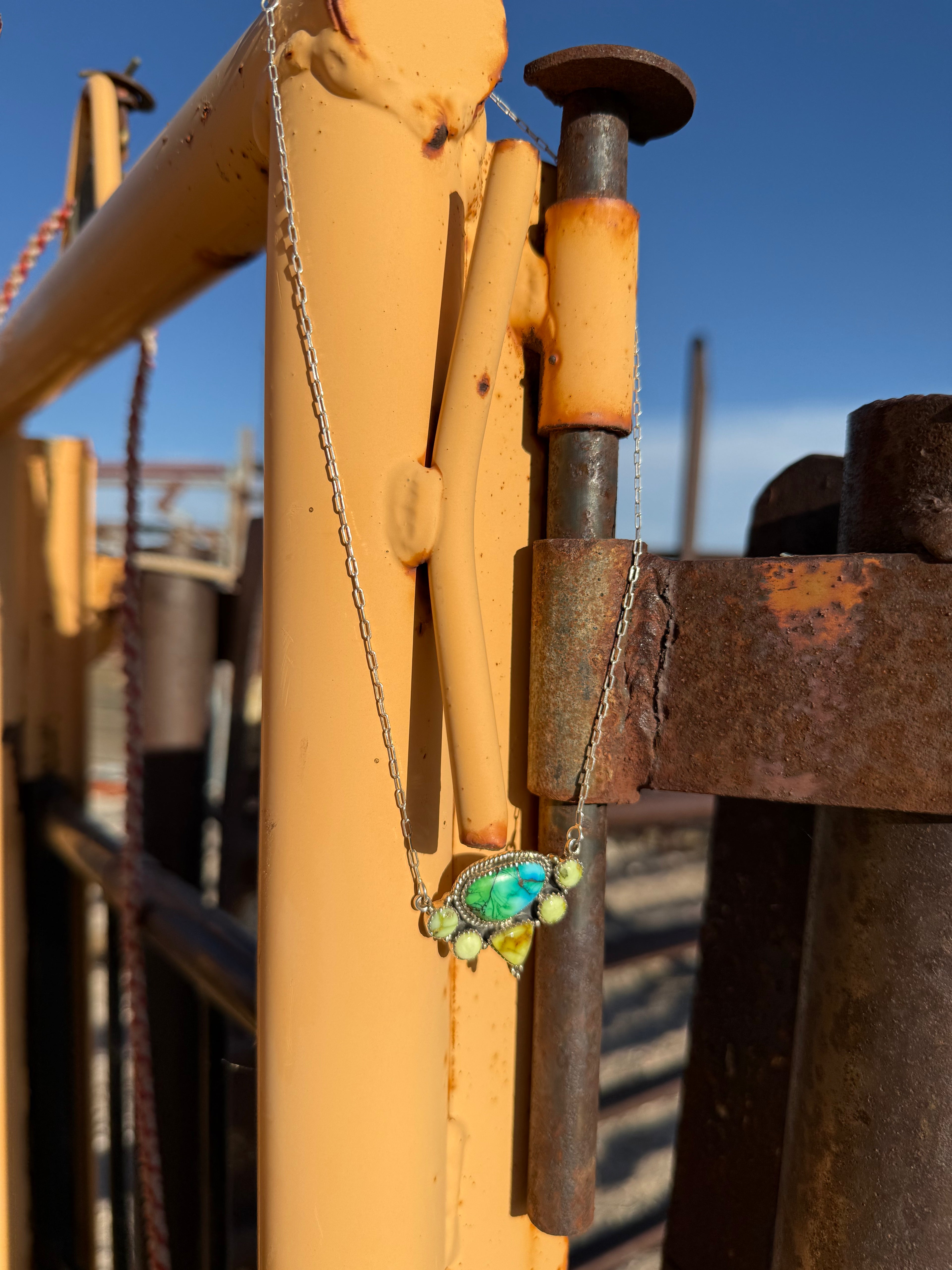 Turquoise and Jasper Necklace
