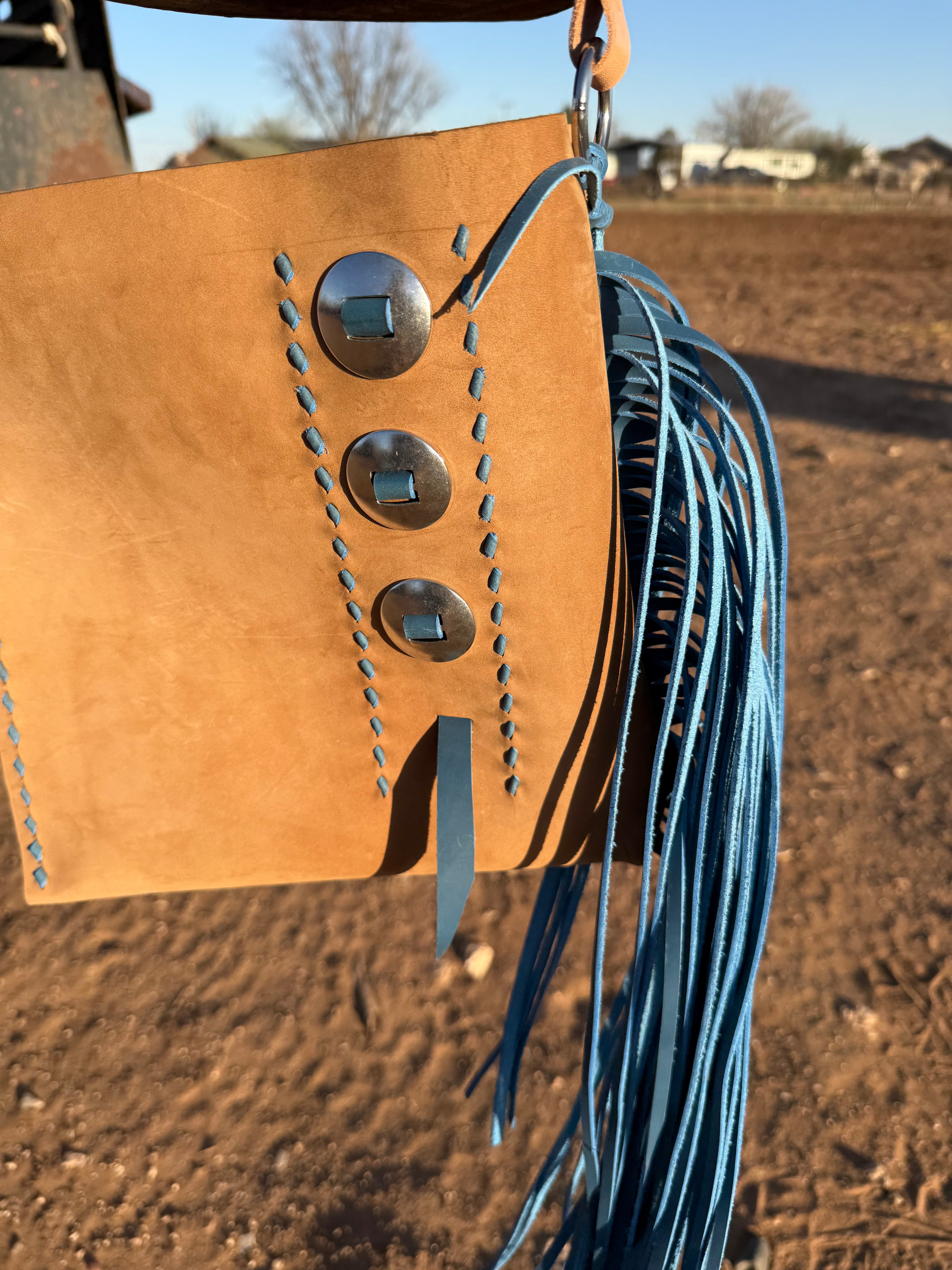 The Sierra- Tan and Blue