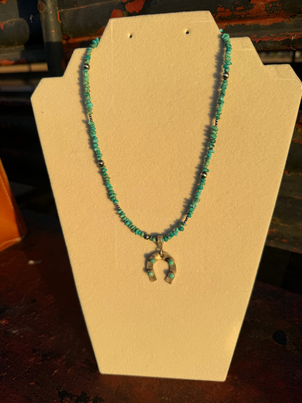 Horseshoe Pendant Necklace