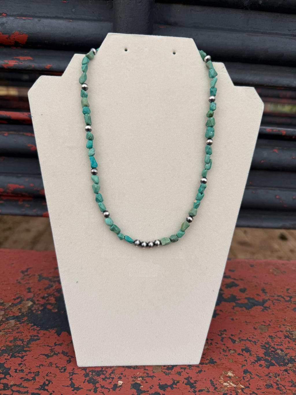 Turquoise and Navajo Pearls