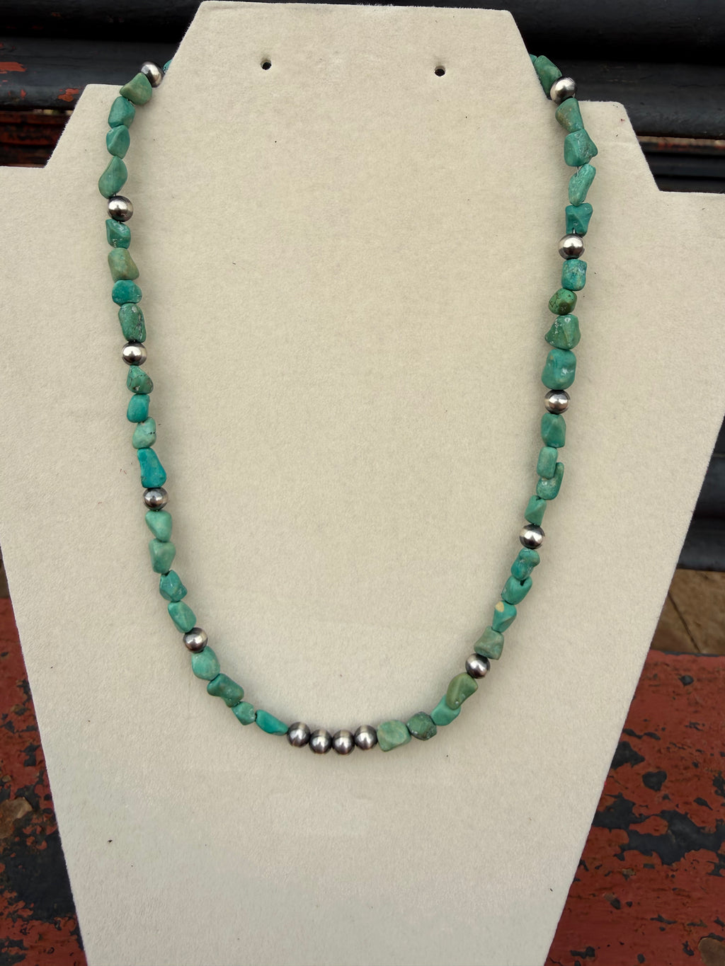 Turquoise and Navajo Pearls
