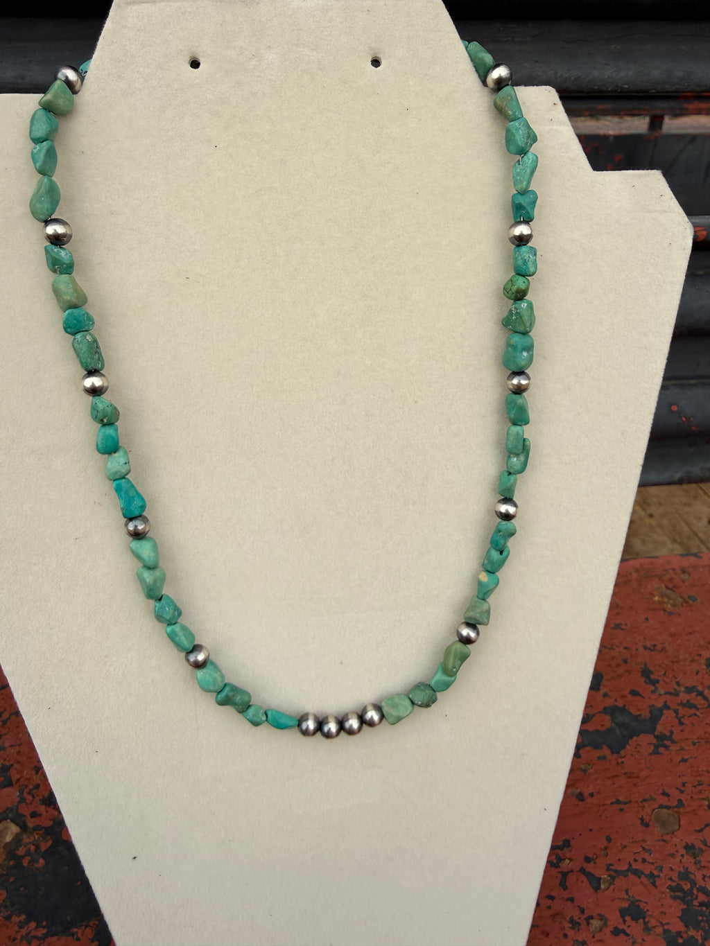 Turquoise and Navajo Pearls