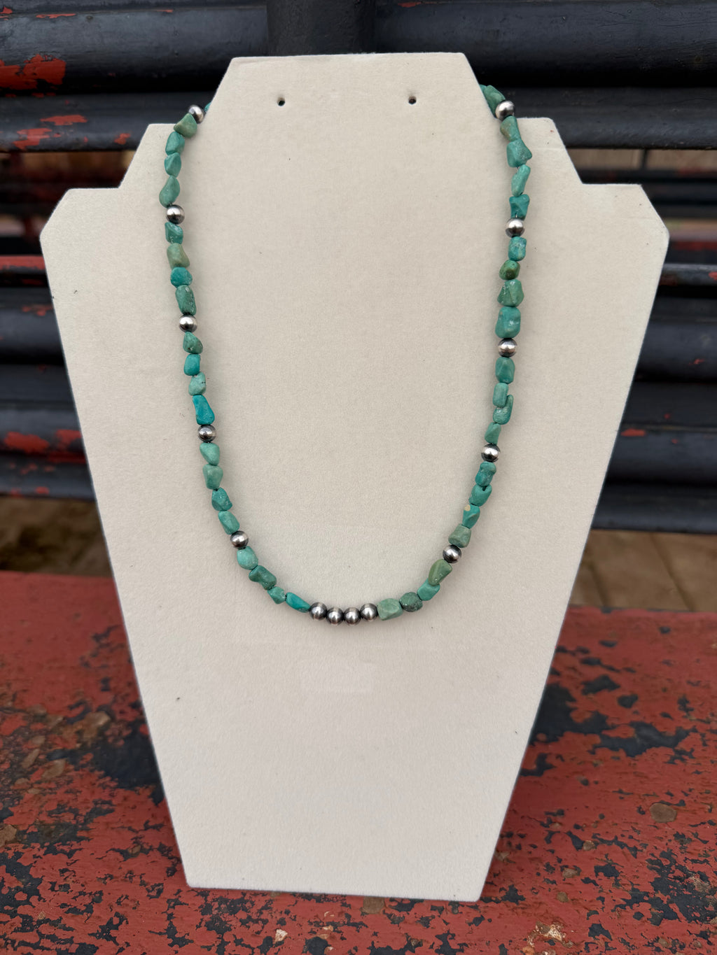 Turquoise and Navajo Pearls